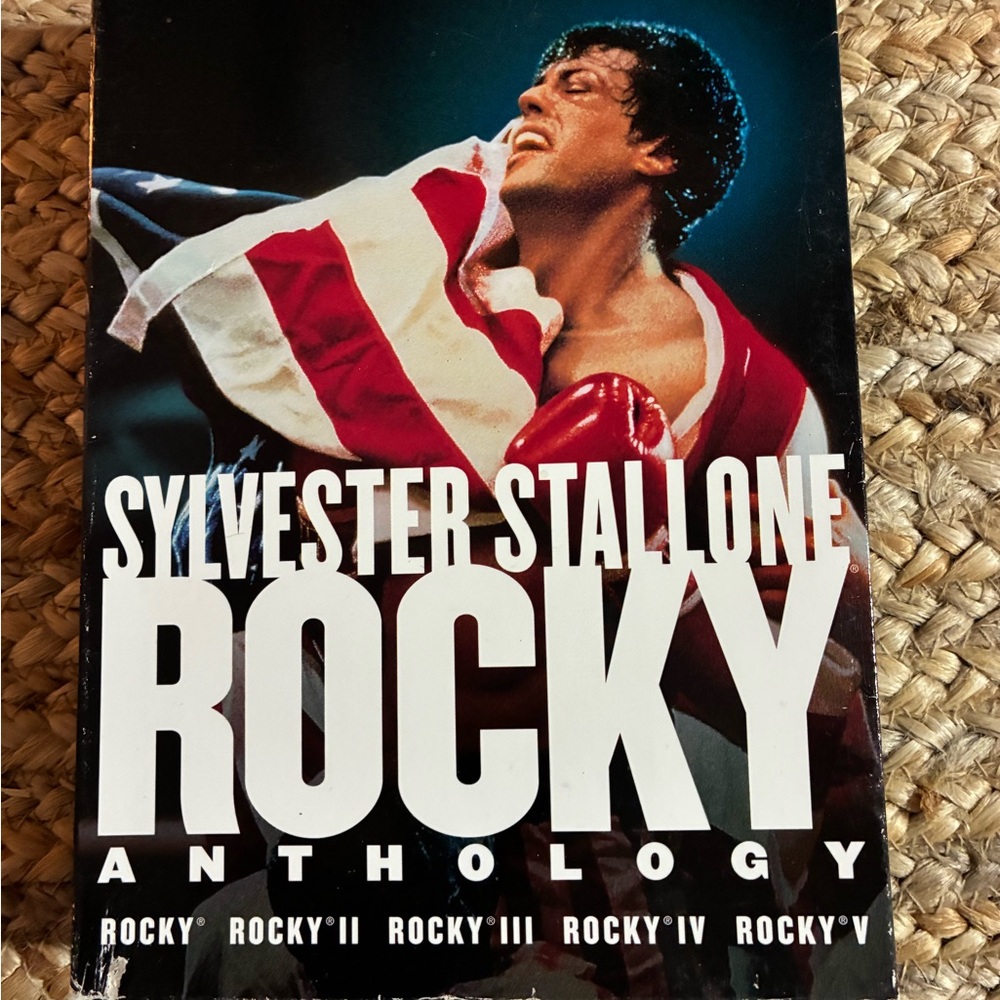 Rocky Anthology DVD Set - Red, White, Black